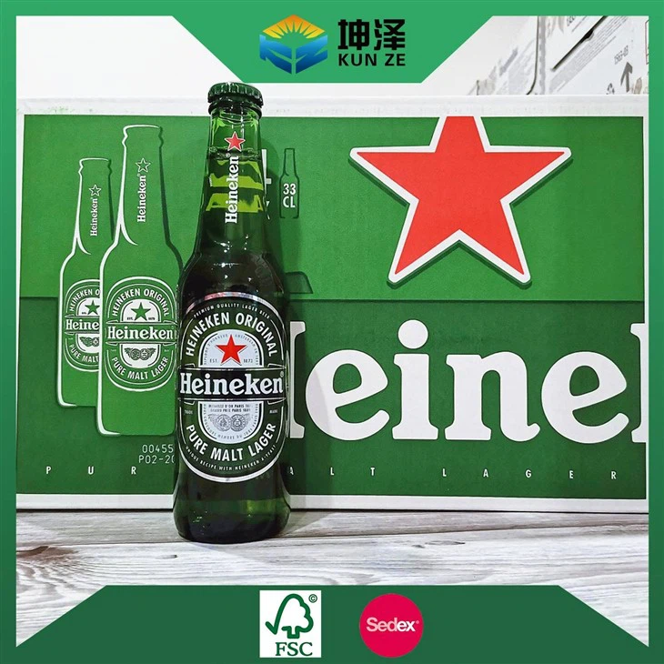24 Beer Bottle Cardboard Box